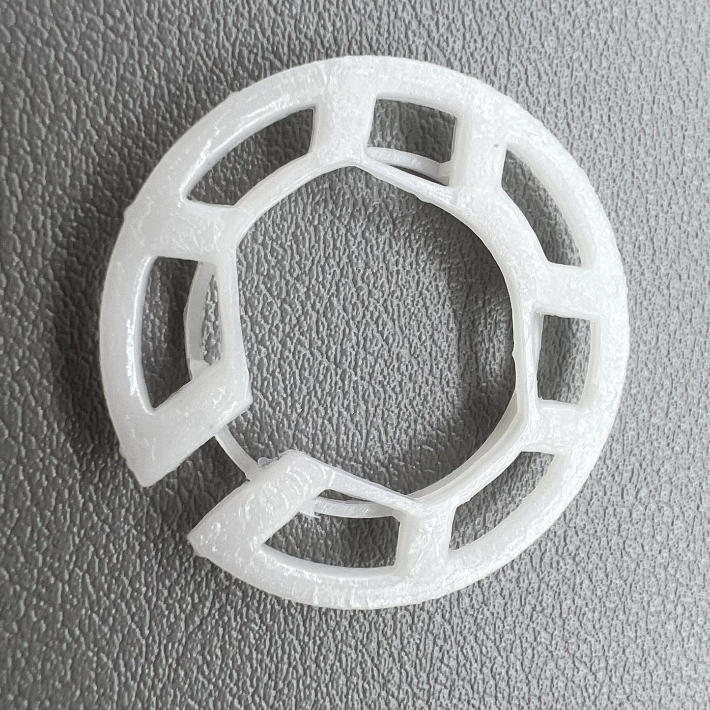 Set of 2 Miyota 2035-compatible watch case mount spacers, 3.6mm height, 30mm diameter.