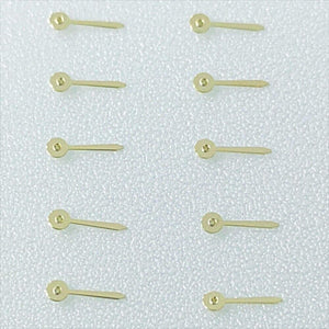 10pcs 4mm Golden Small Second Hands for Miyota OS10 OS20 Movement Watch Part