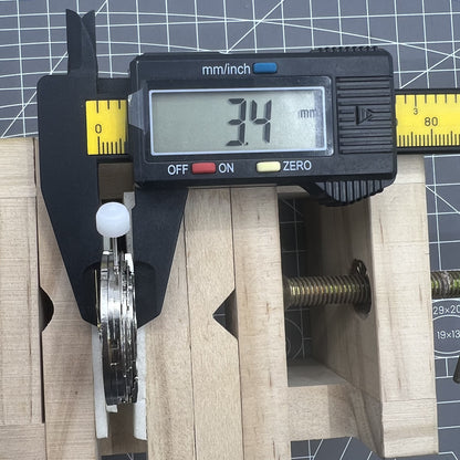 Automatisches mechanisches Uhrwerk Shanghai Doppelte offene Unruh bei 6 Uhr