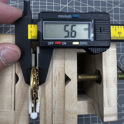 Automatisches mechanisches Uhrwerk Kalender HZ27AOB Golden Hollow