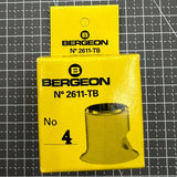 Swiss Bergeon 2611-TB-4 - 2.5x Magnification Loupe with Opening