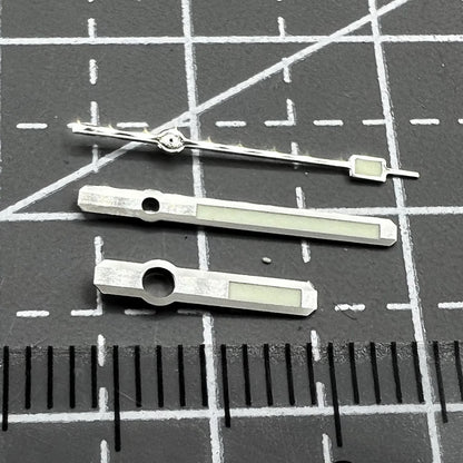 Silver Trim C3 Super Lume Watch Hands Set for 62MAS SKX007 SPR777 NH35 NH36