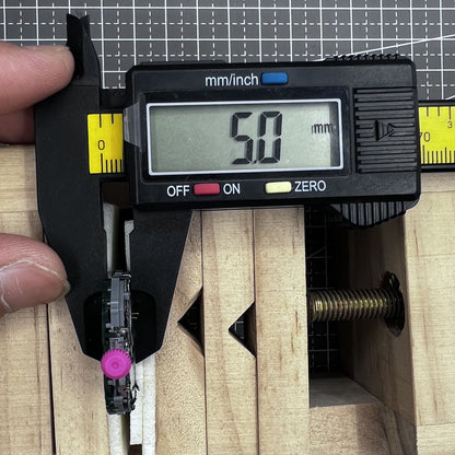 Miyota T250 quartz watch movement with three hands, Japanese precision for watch accessories.