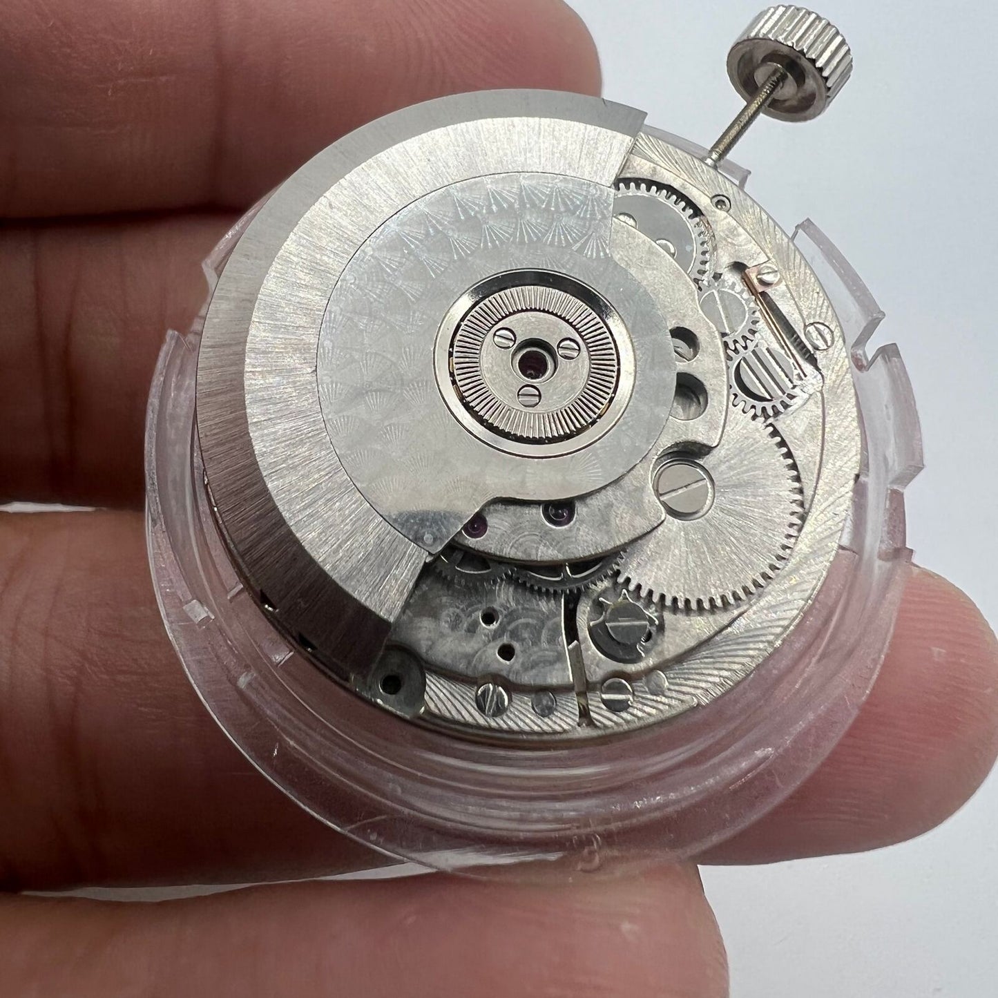 Seagull ST2551 automatic watch with mechanical movement, silver dial, and date window at 3 o'clock.