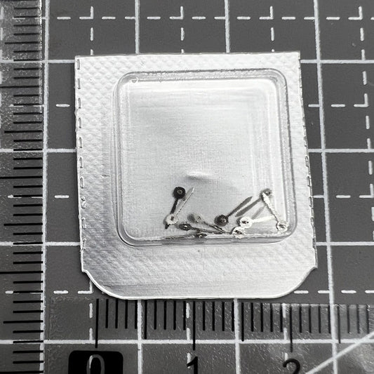 10 STÜCK/SET 4mm Silber Kleine Sekundenzeiger für Bewegung Miyota OS10 OS20 