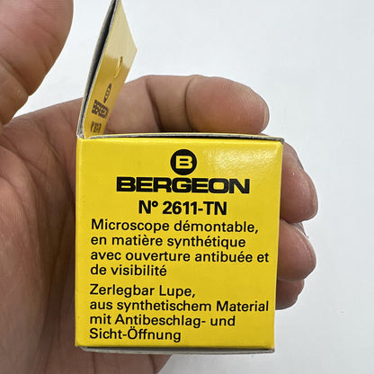 Bergeon 2611-TN-1.5 loupe with 6.7x magnification for detailed watch accessory inspections