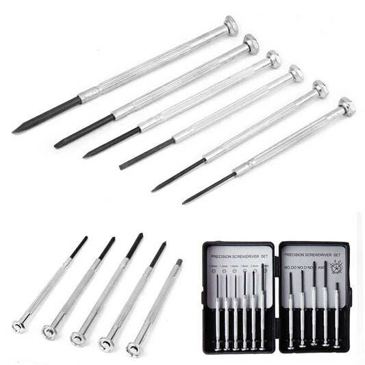 Kit de réparation de montres, bijoux et lunettes de précision, 11 pièces 