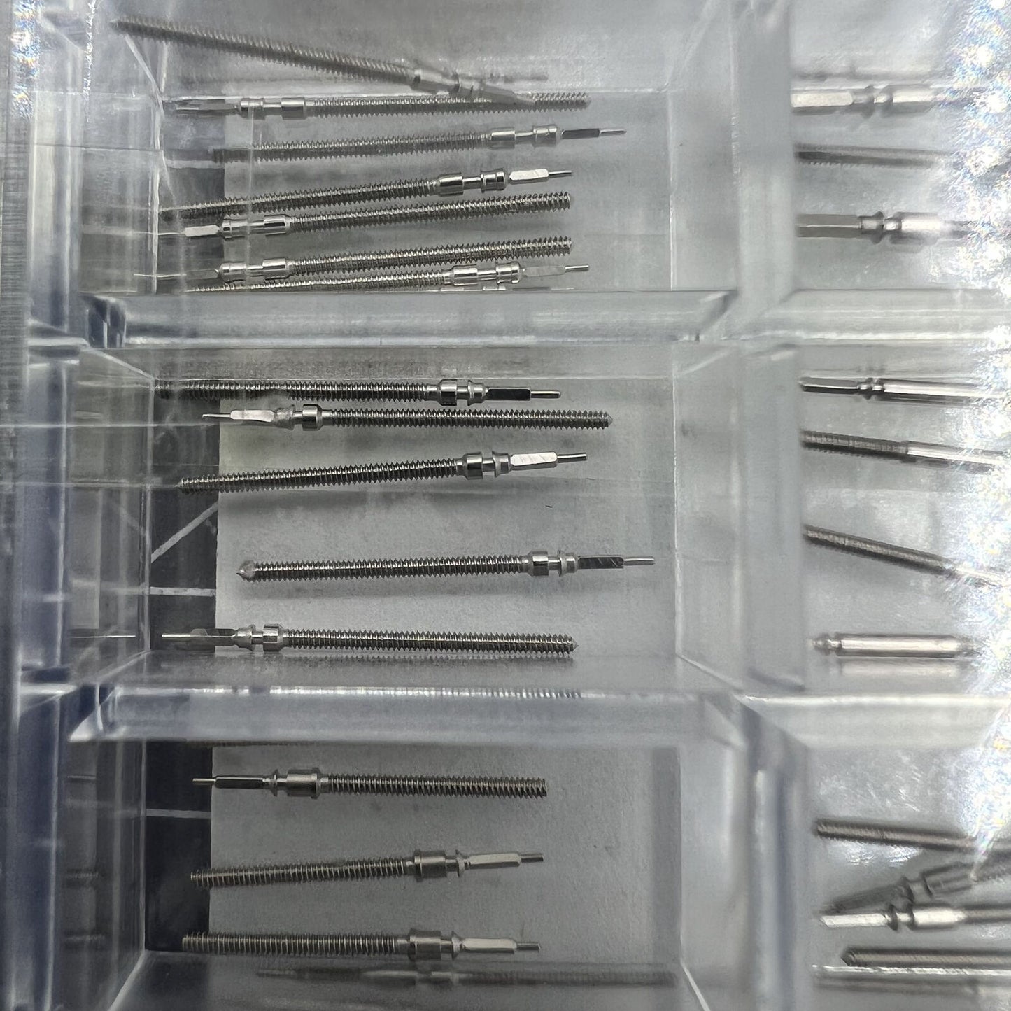 Extension rod watch winding stem extender, compatible with 2824 and 2836 movements for precise repairs.