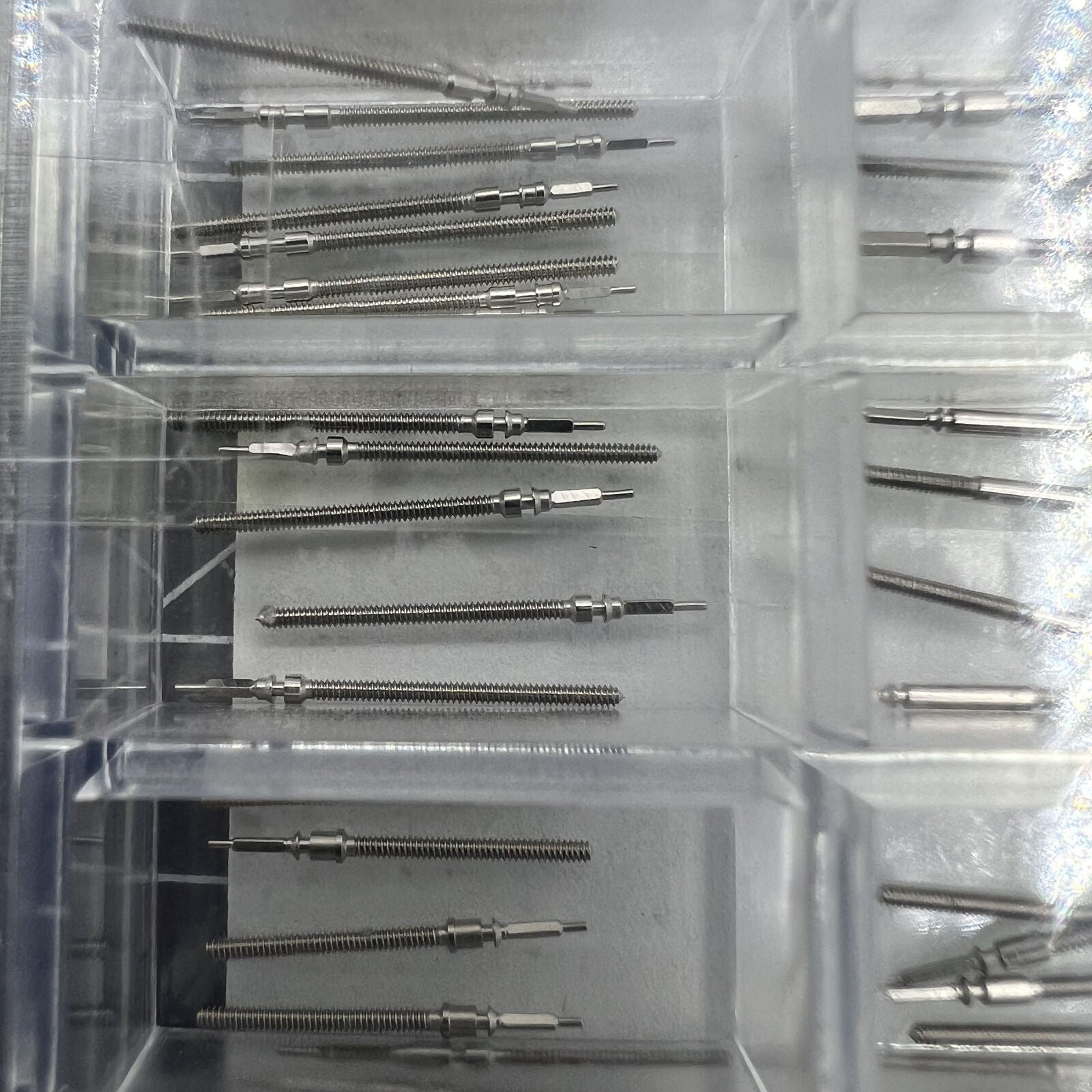 Extension rod watch winding stem extender, compatible with 2824 and 2836 movements for precise repairs.