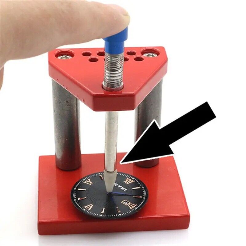 Portable watch hand remover presser, precise tool for accurate watch repair tasks.