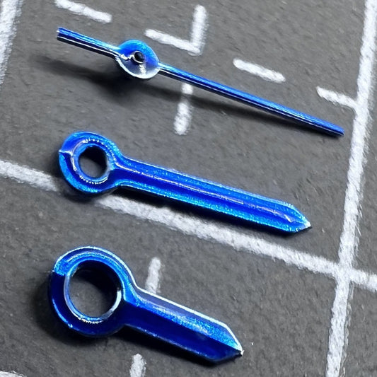 2 Sets Pack 10mm Pfeilförmige Uhrenzeiger Helllila für Ronda 763 Uhrwerk