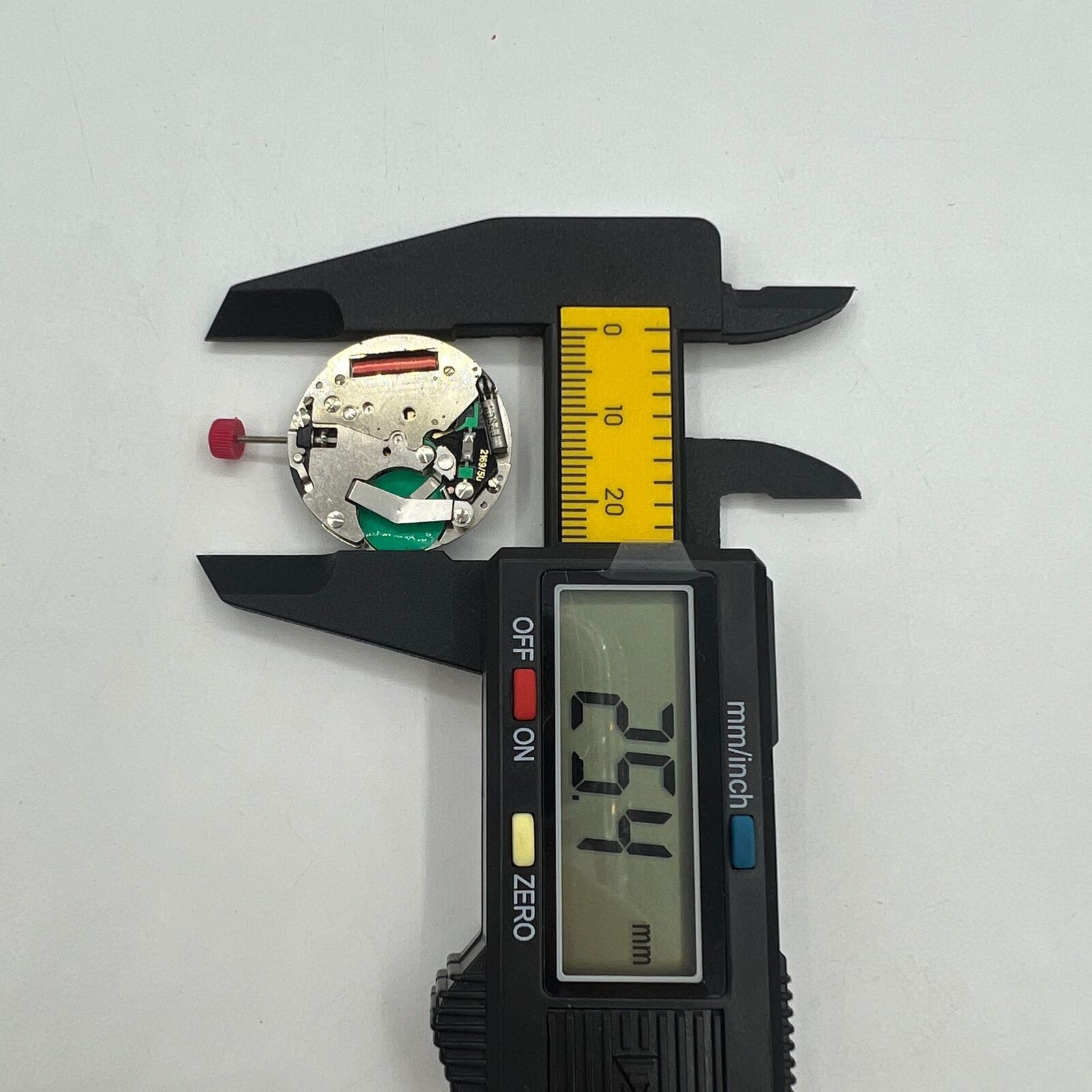 ISA 1198 quartz watch movement featuring Swiss precision and moon star phase display for elegant timepieces.