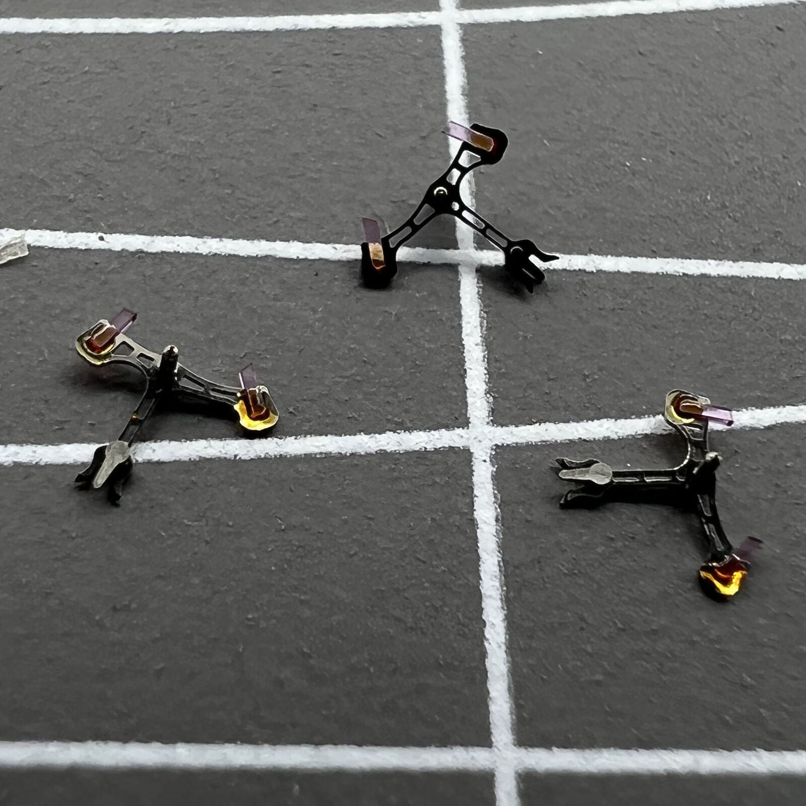 Replacement pallet fork set for NH35 NH36 watch movement, precision timing component.