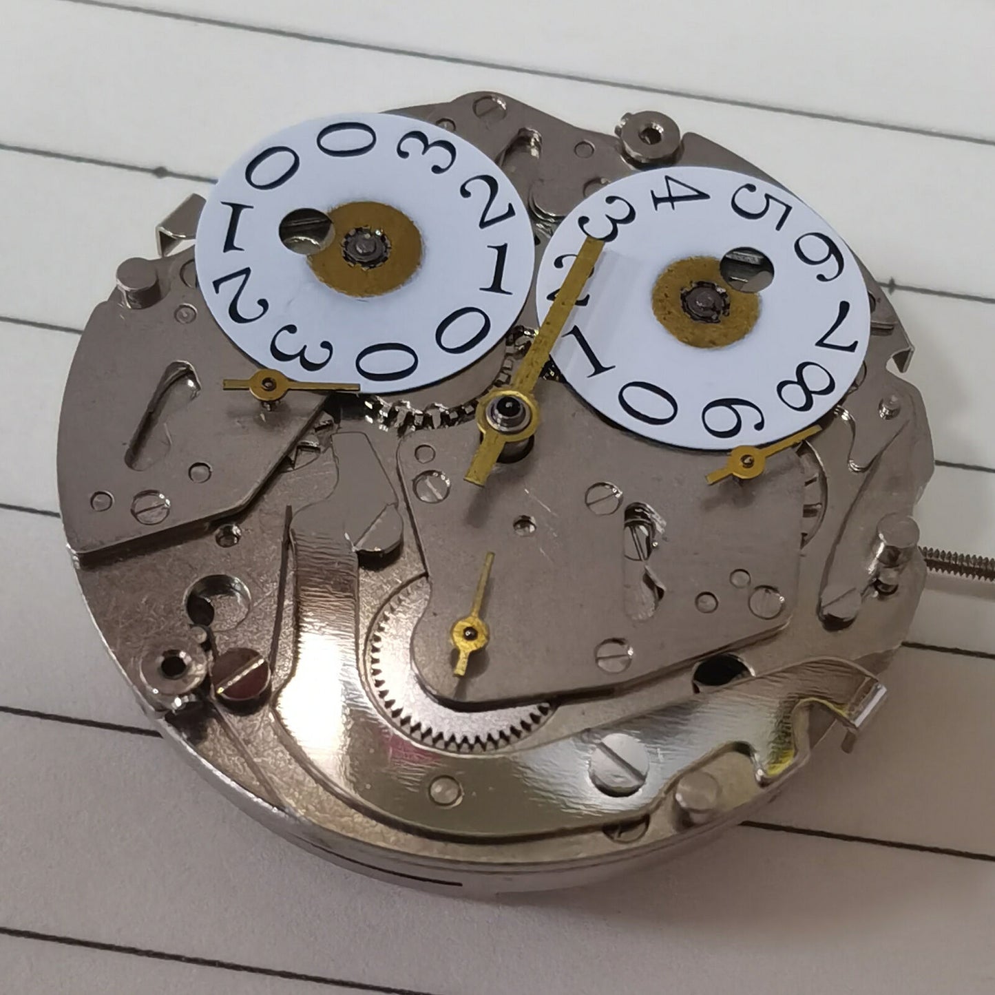 Seagull ST2525 automatic watch part with big date at 12 for mechanical movement accessories.