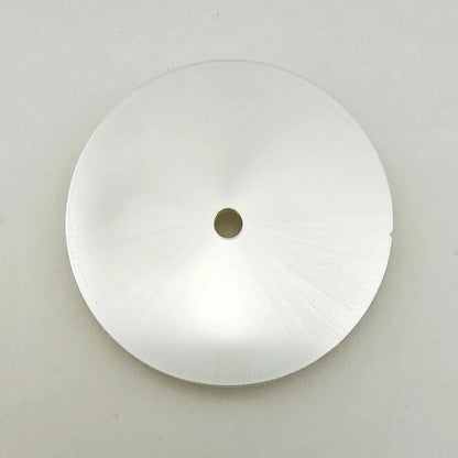 Modified 28.5mm Solid Color Watch Dial No Lume Metal Fit for NH36 NH35 Movement