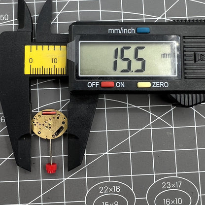 ETA 980.163 quartz watch movement with 2 hands, precise timekeeping for watch repair and customization by ETA.