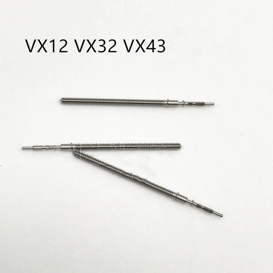 Lot de 10 tiges de remontoir génériques pour mouvement VX12, VX32 et VX42