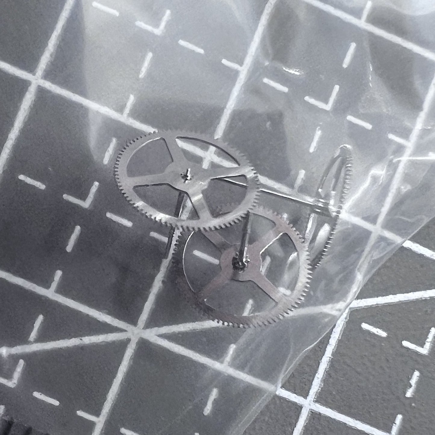 Drei Stück Hinterrad Ersatz für Seiko NH35 und NH36 Uhrwerk Modelle