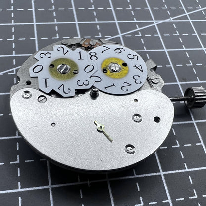 Tianjin T17 Mechanical Movement Big Date At 12 Super Thin 2 Hands Small Second