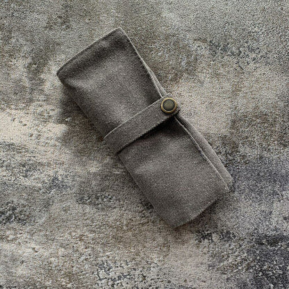Nylon packing storage bag for organizing Apple Watch bands during travel efficiently.