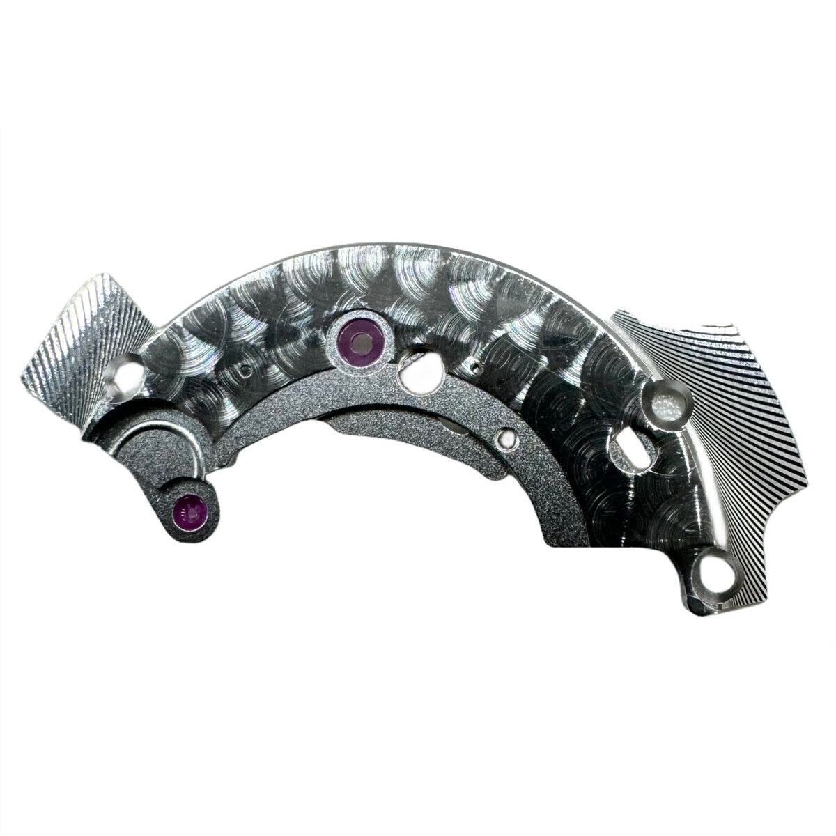 Silver upper bridge splint for ETA2892A2 watch movement replacement, compatible with 2892A models.