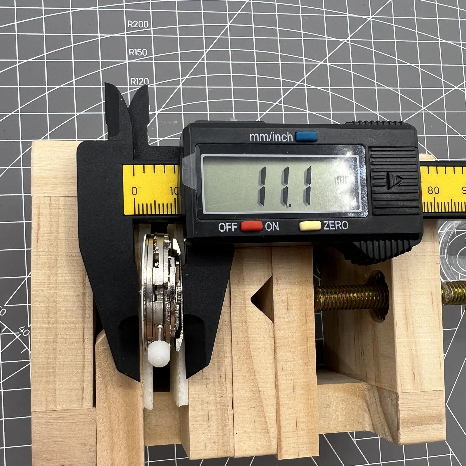 Asia Made 7750 GMT automatic watch showcasing 3 hands and small seconds at 9, ideal for precise timekeeping.