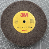 3M Grain Abrasive Wheels Aluminum Oxide Polishing Brush Replace Bergeon 6085-F3