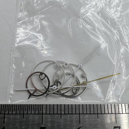 Uhrzeiger, 11 mm, rund, spitz, unregelmäßig, modisch, für Miyota 2035 Quarzwerk 