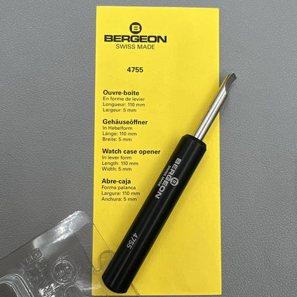 Bergeon 4755 Pry Type Watch Case Opener Swiss Tool