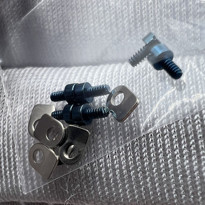 Seagull ST3600 ETA6497 watch casing clamp with screws, precision fit accessory for movement assembly.