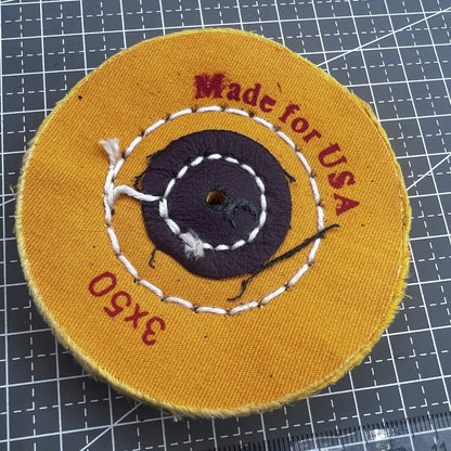 4x75mm Polierscheiben aus Baumwollstoff Polier- und Bufferräder Baumwollräder