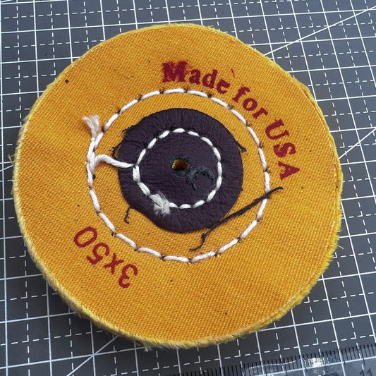 4x75mm Polierscheiben aus Baumwollstoff Polier- und Bufferräder Baumwollräder