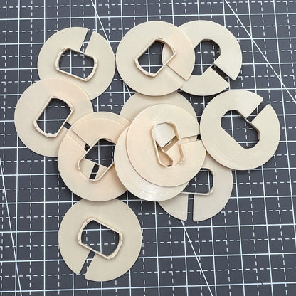12 pièces 2 tailles de ligne entretoise de boîtier de mouvement support de bague de boîtier #T-676-TAILLE 3,75