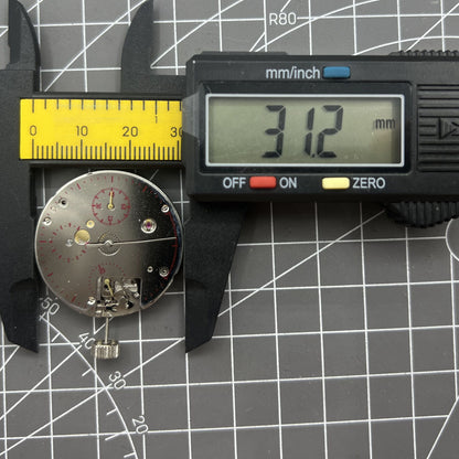 Tianjin Seagull ST19 automatic watch movement showcasing intricate gears and precise mechanical engineering.