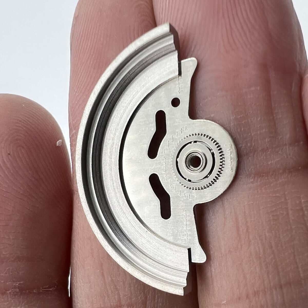 Rotor oscillating weight for NH35 NH36 watch movement, OEM precision part ensuring smooth automatic winding.