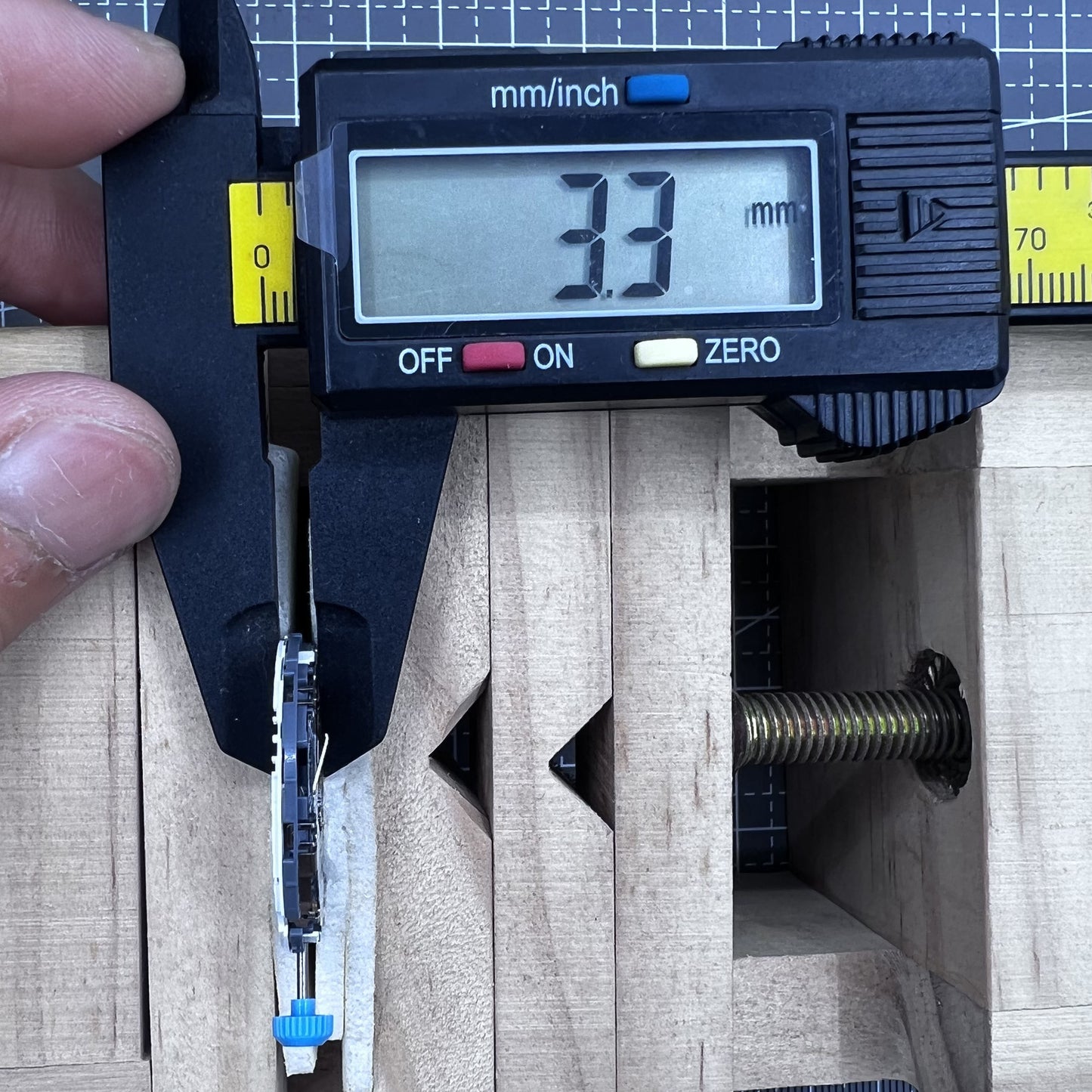 Japan Miyota Quarz 6N30 Uhrwerk mit 3 Zeigern, Uhrwerk ohne Datum f�r pr�zise Zeitmessung