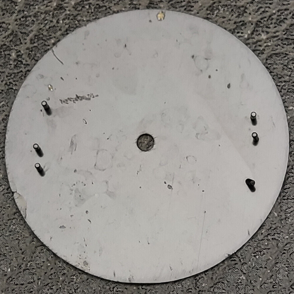 Green lume black pilot numeral watch dial, 33.8mm waterproof, for NH35 movement.