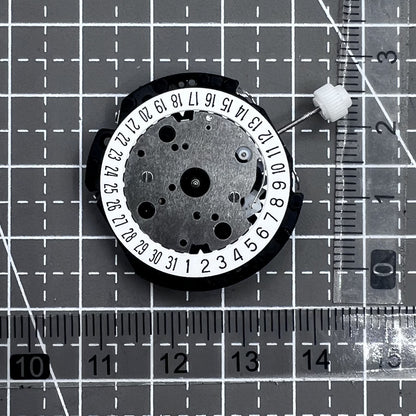 Japan Hattori Epson VD31 Uhr Quarzwerk Datum bei 6 Uhr bei Modell VD31A