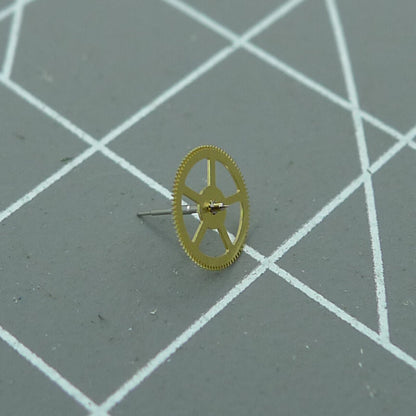 Roue des secondes dorée 4,5H générique pour mouvement Miyota 82S5 82S7, 3 pièces