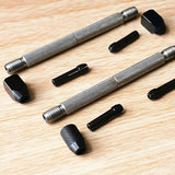 China Made 12cm Steel Double Headed Rotatable Pin Vice Watchmaker Tool