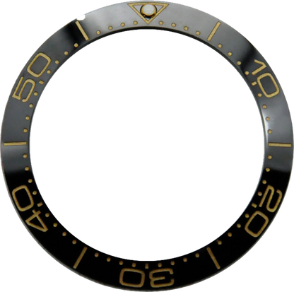 38 mm Uhrenring, Keramik-Lünetteneinsatzring für GMT-Uhr, 40 mm Gehäuse