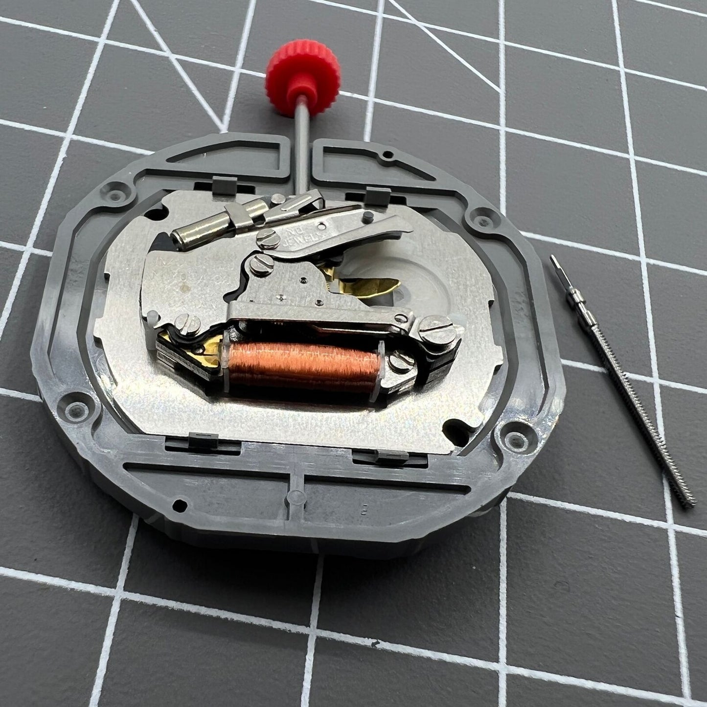 Mouvement à quartz Miyota 2415 noir avec date à 3 heures, fabriqué au Japon, original 