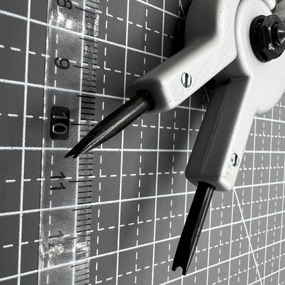 Swiss Bergeon 6618 spring bar plier tool for precise watch strap adjustments and repairs.