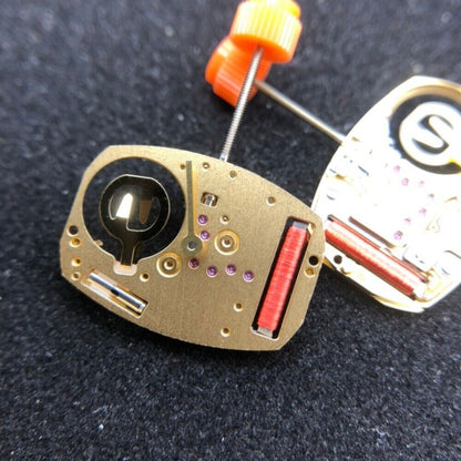 ETA 282.002 Swiss Made quartz watch movement with 2 hands, precise timing for watch repair accessories.