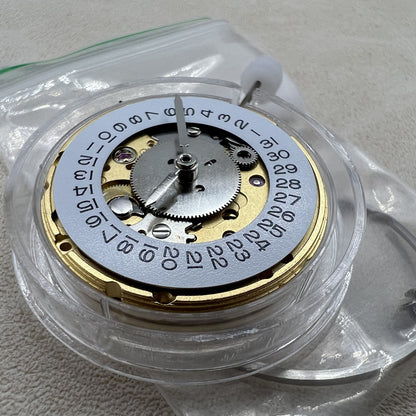 Hangzhou HZ6460 Mechanical Movement Date@3 Replacement of Movement ETA2836