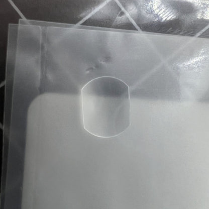 Swiss crystal glass magnifier lens, enhances watch date window clarity in 3 sizes.