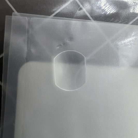 Swiss crystal glass magnifier lens, enhances watch date window clarity in 3 sizes.