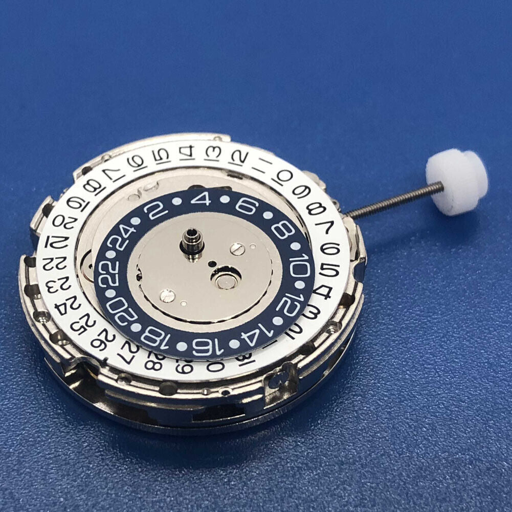 DG2813 Automatisches mechanisches Uhrwerk, 24-Stunden-Anzeige, Silber
