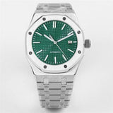 41mm Men's Mechanical Stainless Steel Watch Case + NH35 Movement Sapphire Glass