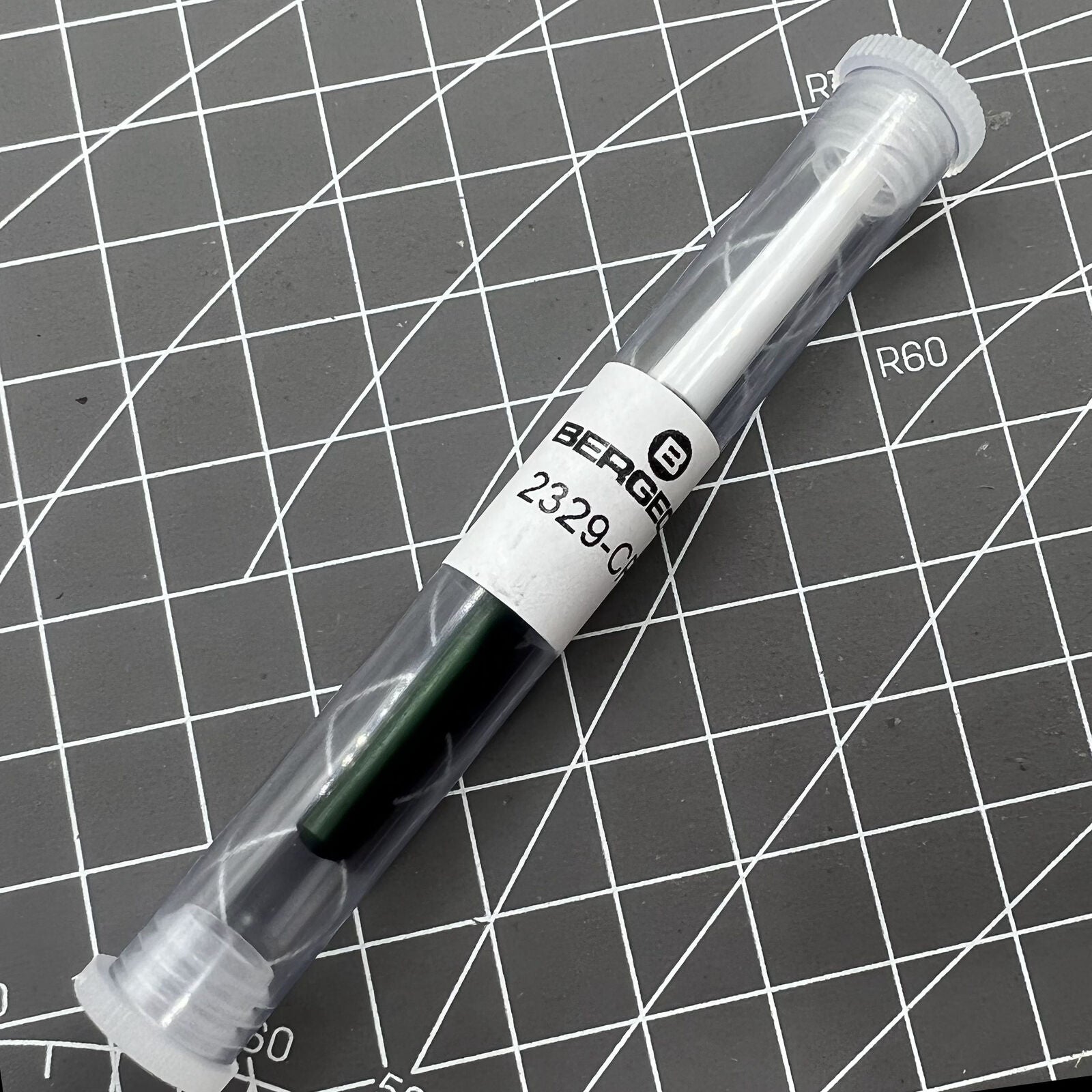 Bergeon 2329-CP watch oiler tool with stand for precise watch maintenance and lubrication.